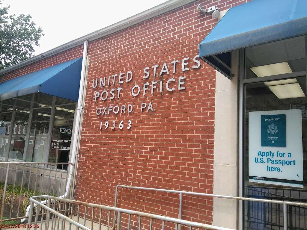 United States Postal Service | 215 E Locust St, Oxford, PA 19363, USA | Phone: (800) 275-8777