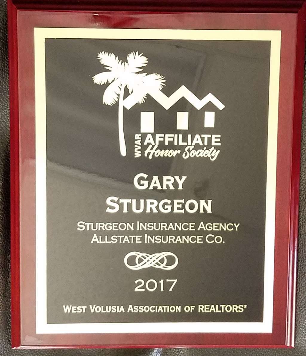 Gary Sturgeon: Allstate Insurance | 2955 Enterprise Rd Ste 110, DeBary, FL 32713 | Phone: (386) 668-2203