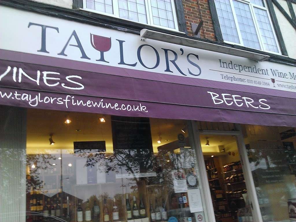 Taylors Wine Merchant | 321 Richmond Rd, Kingston upon Thames KT2 5QU, UK | Phone: 020 3759 8651