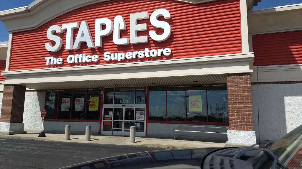 Staples, 5140 East Southport Rd., Southport, IN, Office Supplies - MapQuest