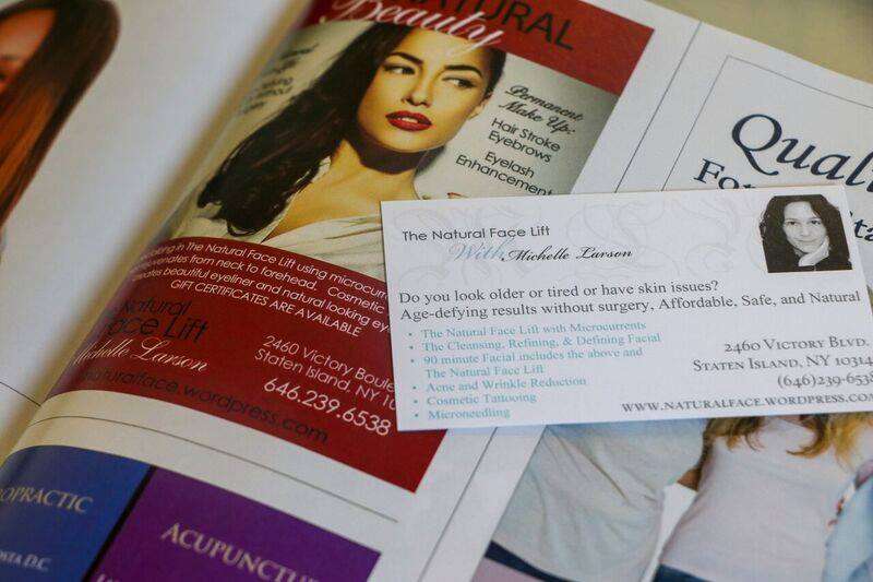 The Natural Face Lift With Michelle Larson, LMT | 2460 Victory Blvd, Staten Island, NY 10314, USA | Phone: (646) 239-6538