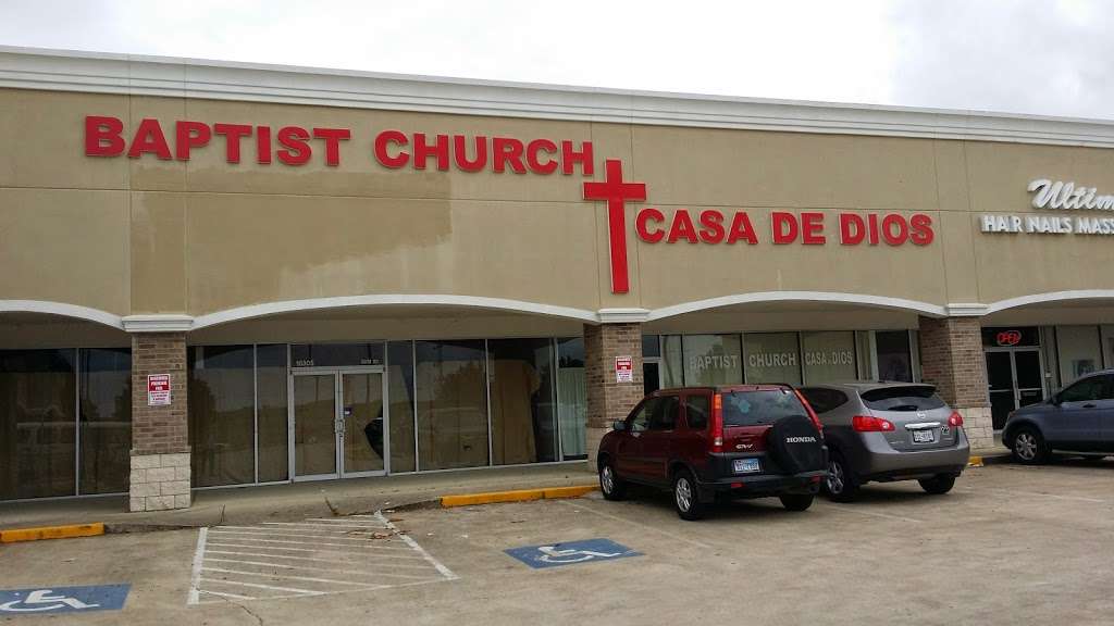 Baptist Church Casa De Dios | 16305 Westheimer Rd # 108, Houston, TX 77082 | Phone: (281) 920-3087