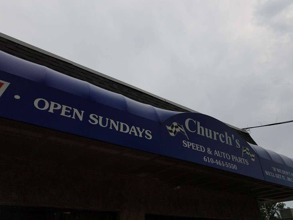 Churchs Speed & Auto Parts | 1083 E Chester Pike, Ridley Park, PA 19078, USA | Phone: (610) 461-5550