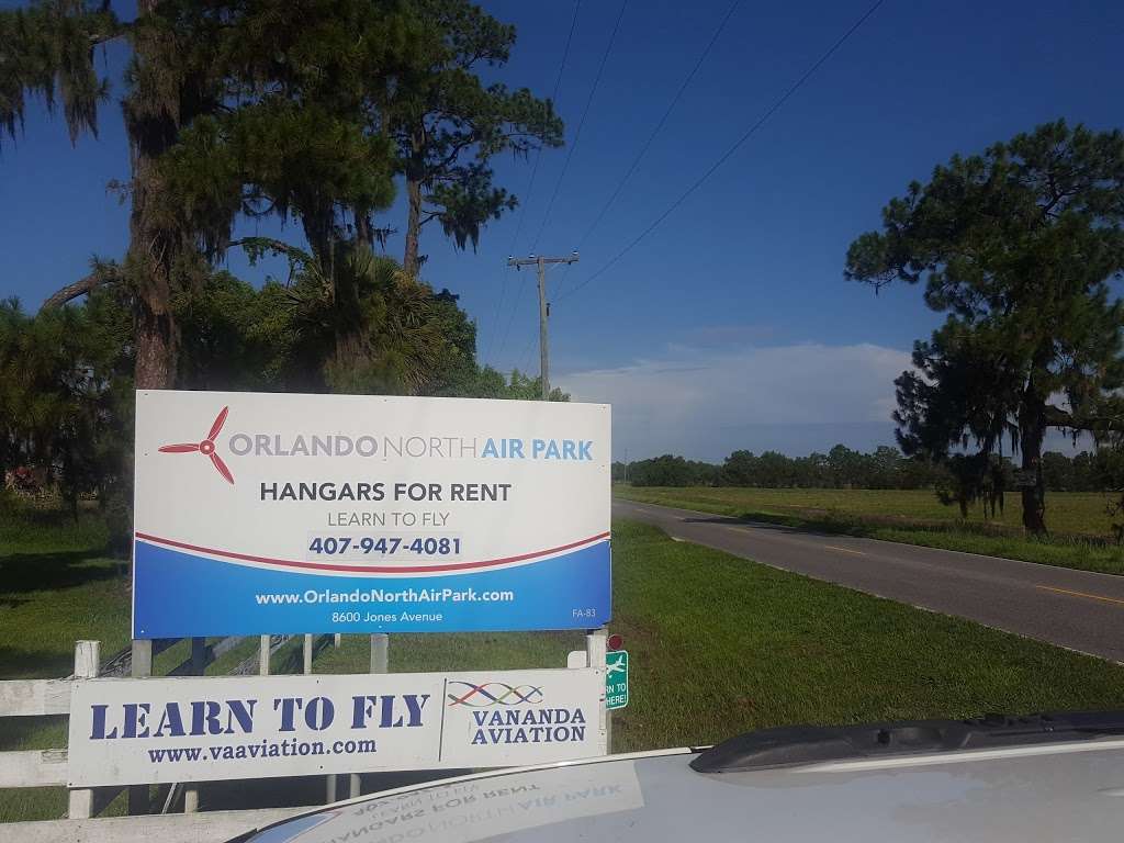 Orlando North Airpark | 8600 Jones Ave, Zellwood, FL 32798, USA | Phone: (407) 947-4081