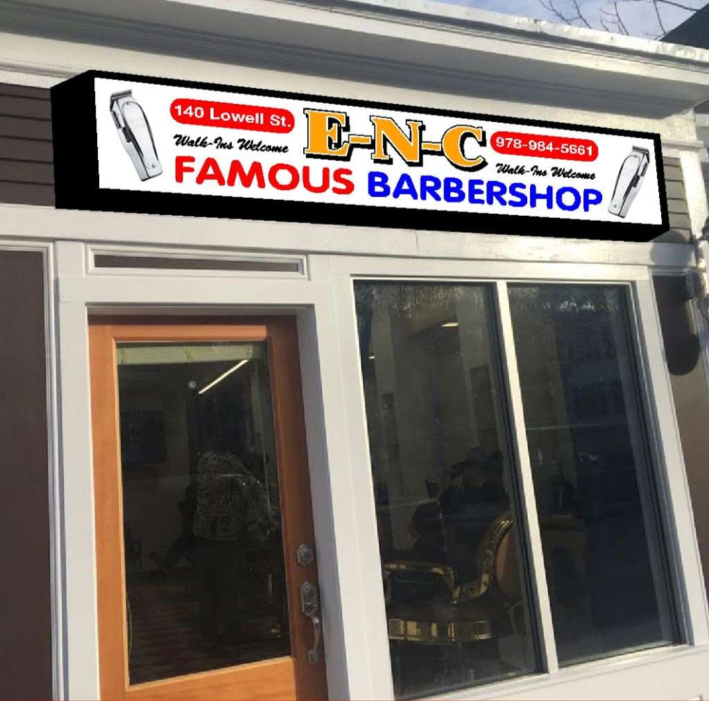 E-N-C Famous Barbershop | 140 Lowell St, Methuen, MA 01844, USA | Phone: (978) 984-5661