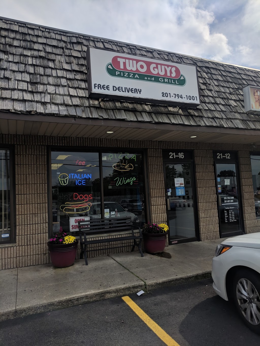 Two Guys Pizza & Grille | 21-16, 3120, Morlot Ave, Fair Lawn, NJ 07410, USA | Phone: (201) 794-1001