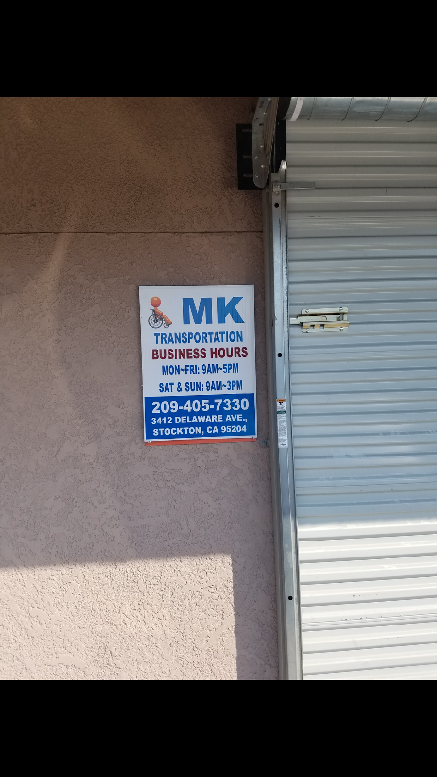 MK Non Emergency Medical Transport | 1573 Ken St, Stockton, CA 95206, USA | Phone: (209) 405-7330