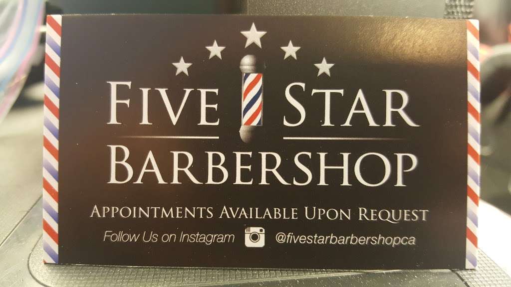 Five Star Barber Shop | 15324 Merrill Ave D, Fontana, CA 92335, USA | Phone: (909) 237-5043