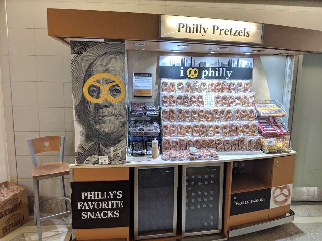 Philly Pretzel Factory | Terminal F, Philadelphia International Airport, 8000 Essington Ave, Philadelphia, PA 19153, USA | Phone: (215) 338-4606