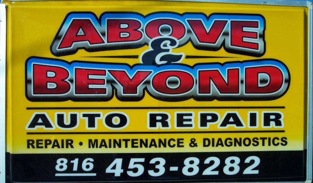 Above and Beyond Auto Repair | 5840 N Oak Trafficway, Gladstone, MO 64118 | Phone: (816) 453-8282