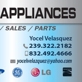 Oliver’s Appliances | 6314 Hogan Dr, Rosharon, TX 77583, USA | Phone: (239) 322-2182