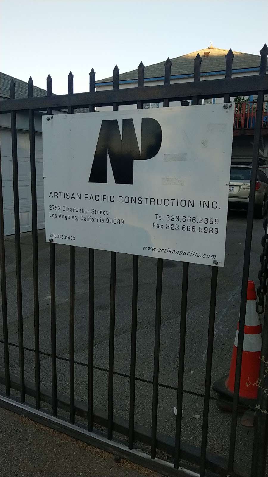 Artisan Pacific Construction | 2752 Clearwater St, Los Angeles, CA 90039, USA | Phone: (323) 666-2369