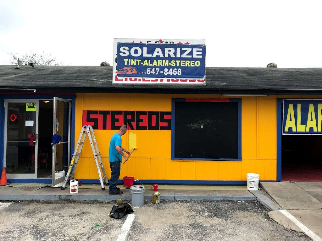 Solarize Tint Alarm stereo Glass Shop # 6 | 10154 Culebra Rd # 104, San Antonio, TX 78251, USA | Phone: (210) 647-8468