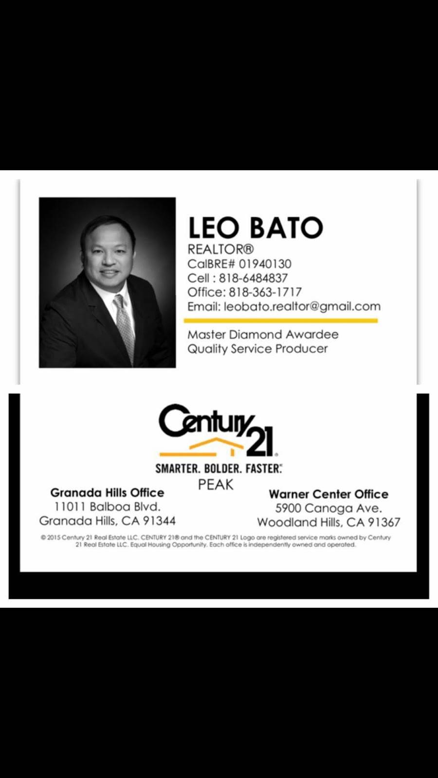 CENTURY 21 Peak | 11011 Balboa Blvd, Granada Hills, CA 91344, USA | Phone: (818) 363-1717