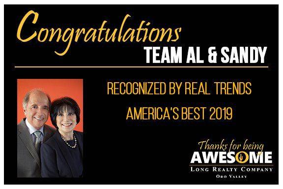 Team Al and Sandy at Long Realty | 8540 N Oracle Rd, Oro Valley, AZ 85704, USA | Phone: (520) 488-6088