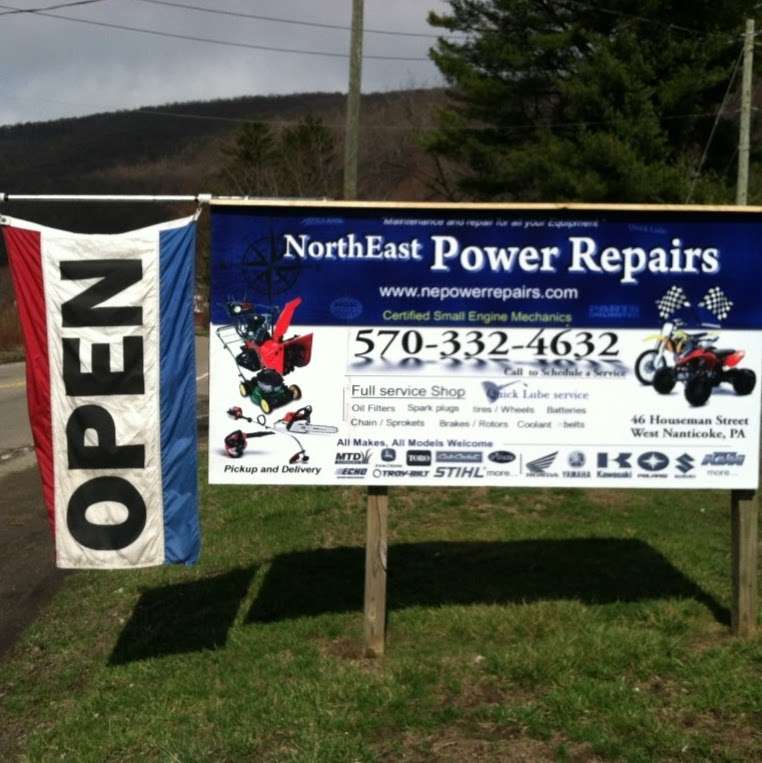 Northeast Power Repairs ATV Motorcycle Lawnmowers & Equipment | 46 Houseman St, Nanticoke, PA 18634, USA | Phone: (570) 332-4632