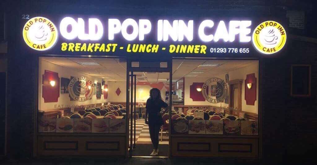 Old Pop Inn Cafe | 22 Brighton Rd, Salfords, Redhill RH1 5BX, UK | Phone: 01293 776655