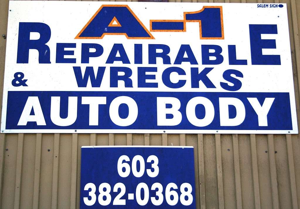 A1 Repairable Wrecks | 9 Kipkam Rd, Atkinson, NH 03811, USA | Phone: (603) 382-0368