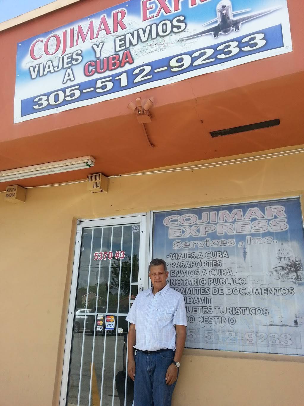 Cojimar Express Services Inc | 5370 Palm Ave #3, Hialeah, FL 33012, USA | Phone: (305) 512-9233