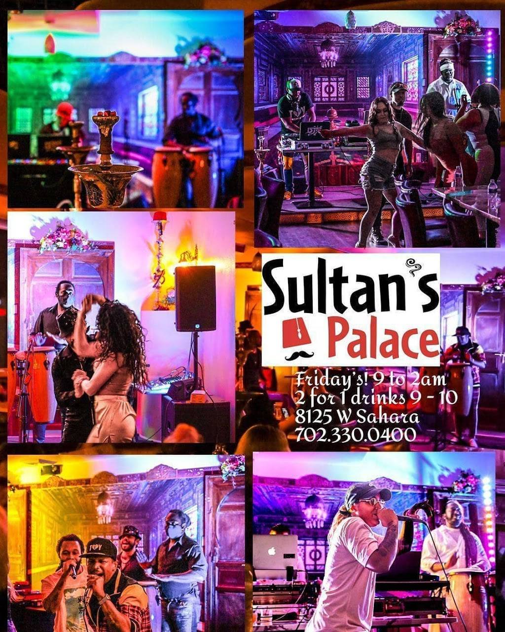 Sultans Palace - Hookah Lounge & Mediterranean Restaurant & Bar | 8125 W Sahara Ave #300, Las Vegas, NV 89117, USA | Phone: (702) 330-0400