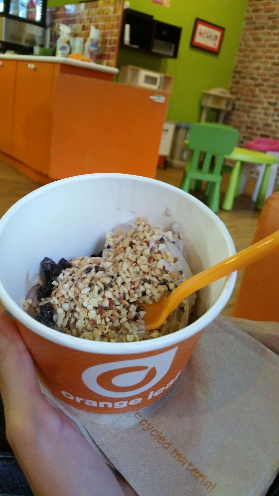 Orange Leaf Frozen Yogurt | 22756 Westheimer Pkwy, Katy, TX 77450, USA | Phone: (832) 437-5931