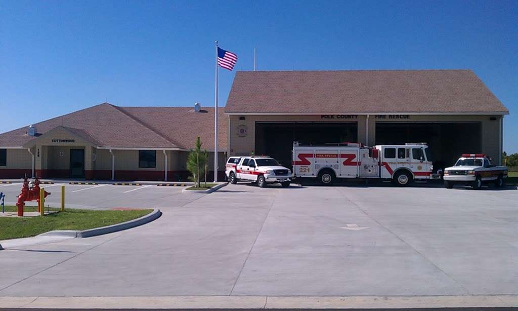 Polk County Fire Rescue Station 38 | 126 Cottonwood Dr, Davenport, FL 33837 | Phone: (863) 420-3047