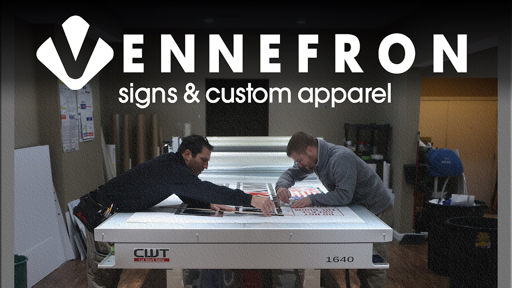 Vennefron Signs & Custom Apparel | 2106 Monmouth St, Newport, KY 41071 | Phone: (859) 431-4635