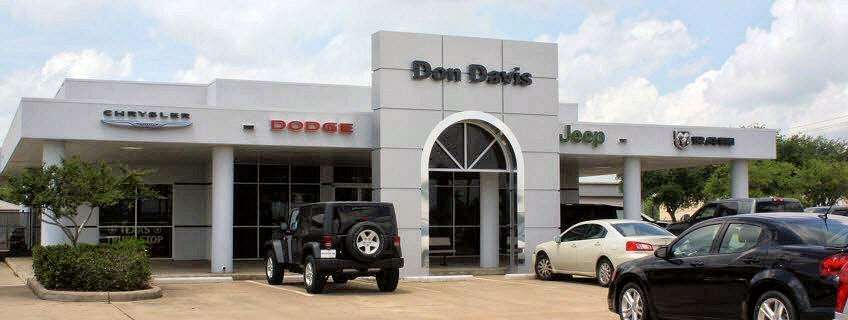 Don Davis Chrysler Dodge Jeep | 214 TX-332, Lake Jackson, TX 77566, USA | Phone: (979) 258-1519