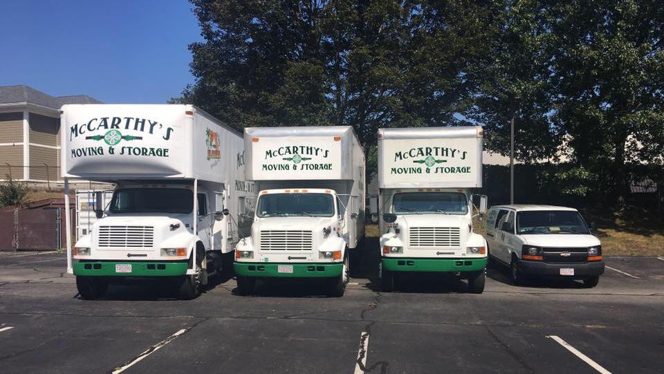 McCarthys Moving & Storage | 52 Oak St, Weymouth, MA 02190, USA | Phone: (781) 534-1074