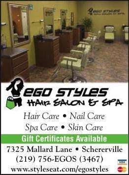 Ego Styles Hair Salon & Spa | 7325 Mallard Ln, Schererville, IN 46375 | Phone: (219) 756-3467