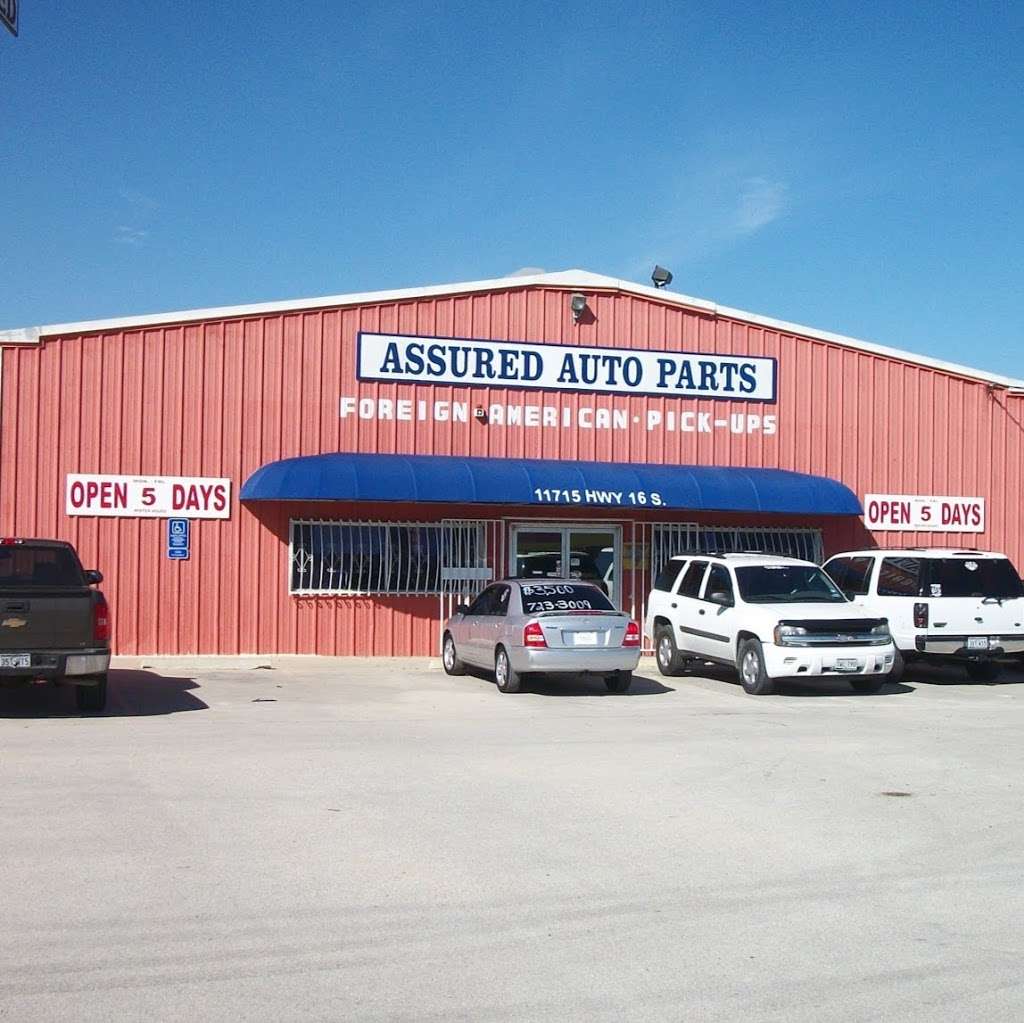 Assured Auto Parts | 11715 TX-16, San Antonio, TX 78224 | Phone: (210) 628-1811