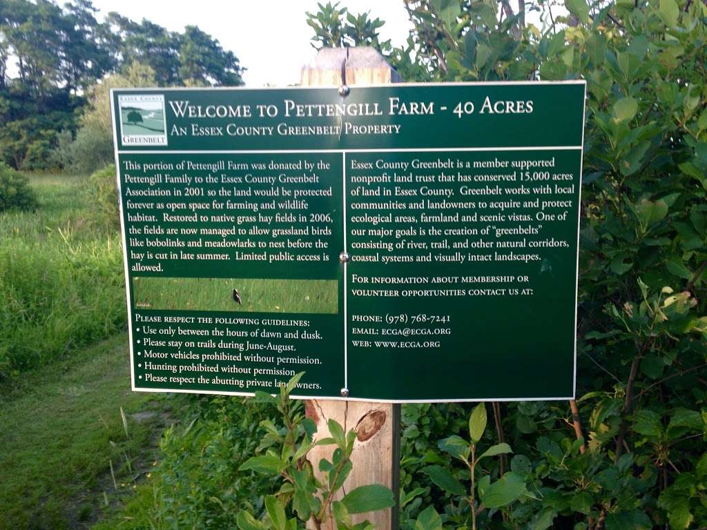 Pettengill Farm Land Preserve | 17 Beach Rd, Salisbury, MA 01952, USA | Phone: (978) 768-7241