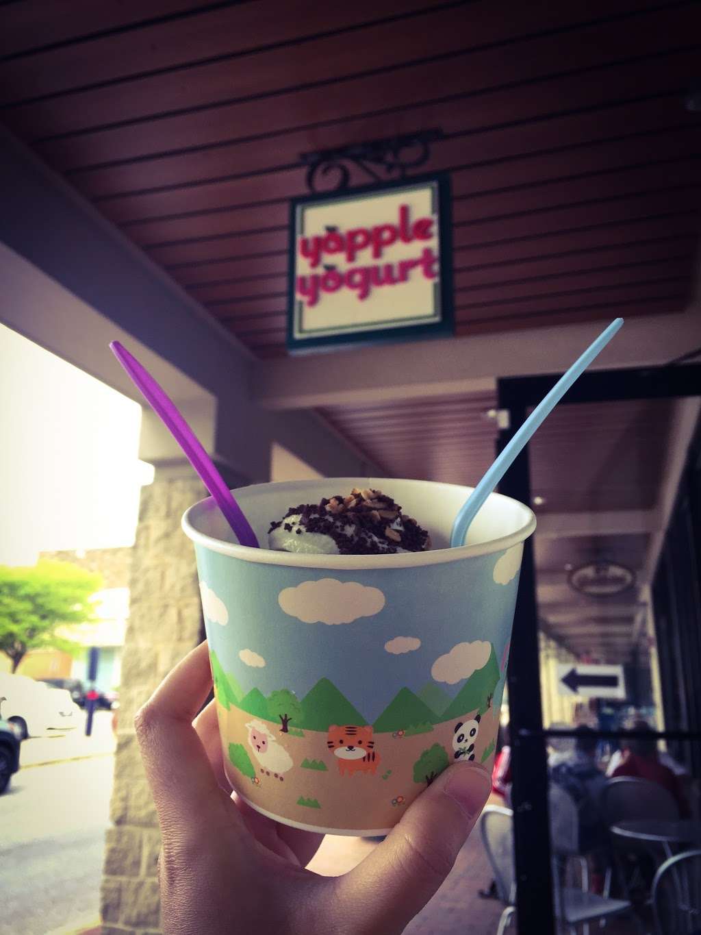 Yapple Yogurt | 50 E Wynnewood Rd, Wynnewood, PA 19096, USA | Phone: (610) 645-0500