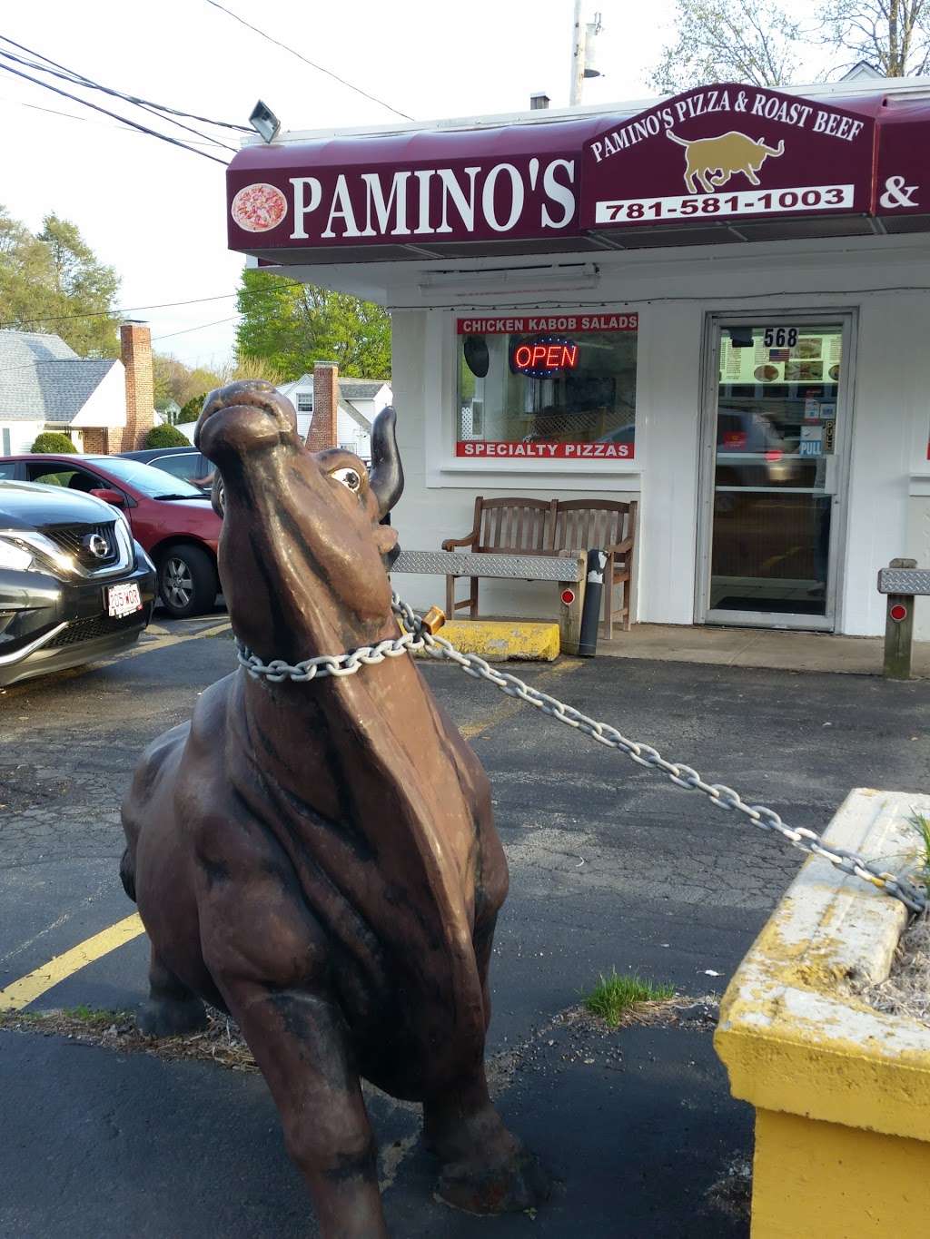 Paminos Pizza & Roast Beef | 566 Walnut St, Lynn, MA 01905, USA | Phone: (781) 581-1003