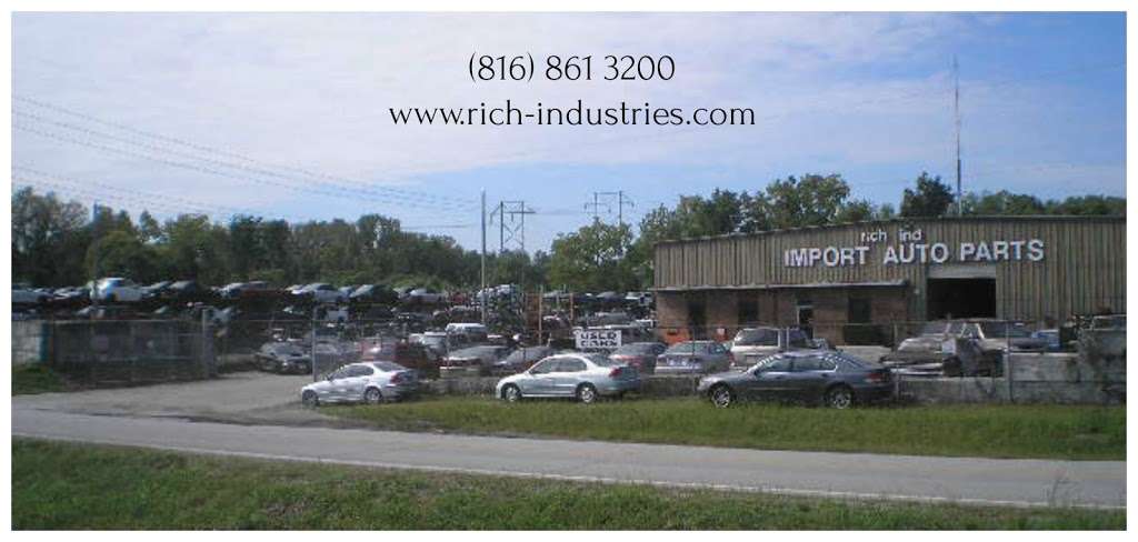 Rich Industries Import Auto Parts | 4120 Winchester Ave, Kansas City, MO 64129, USA | Phone: (816) 861-3200