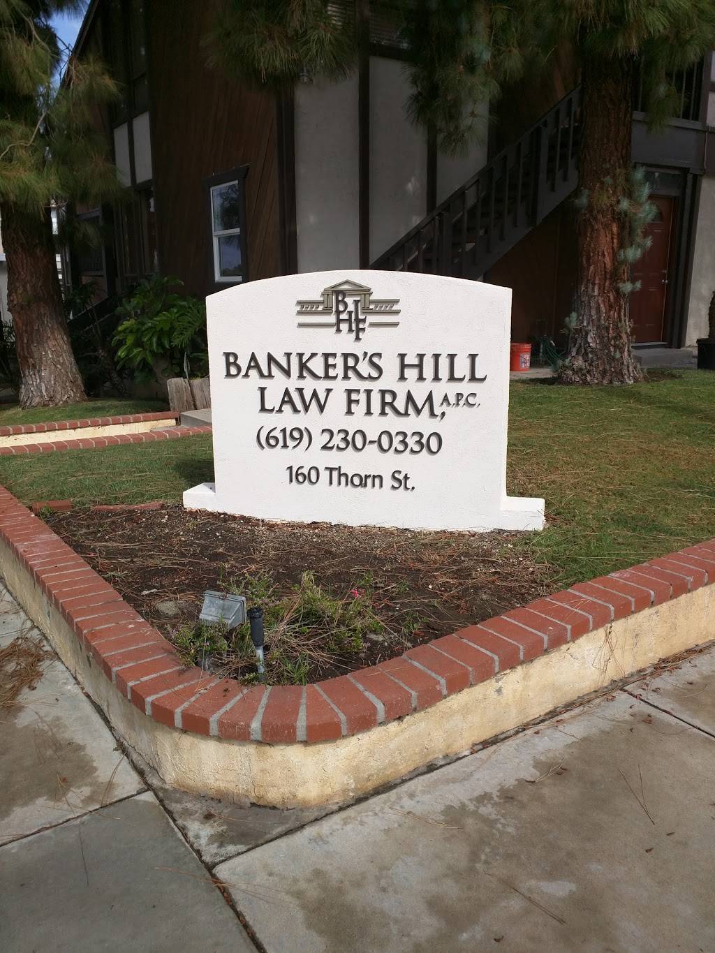 Bankers Hill Law Firm, A.P.C. | 160 Thorn St, San Diego, CA 92103 | Phone: (619) 876-8354