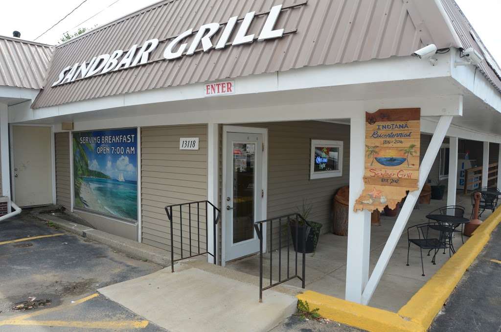 Sandbar Grill | 13118 Lake Shore Dr, Cedar Lake, IN 46303, USA | Phone: (219) 374-5777