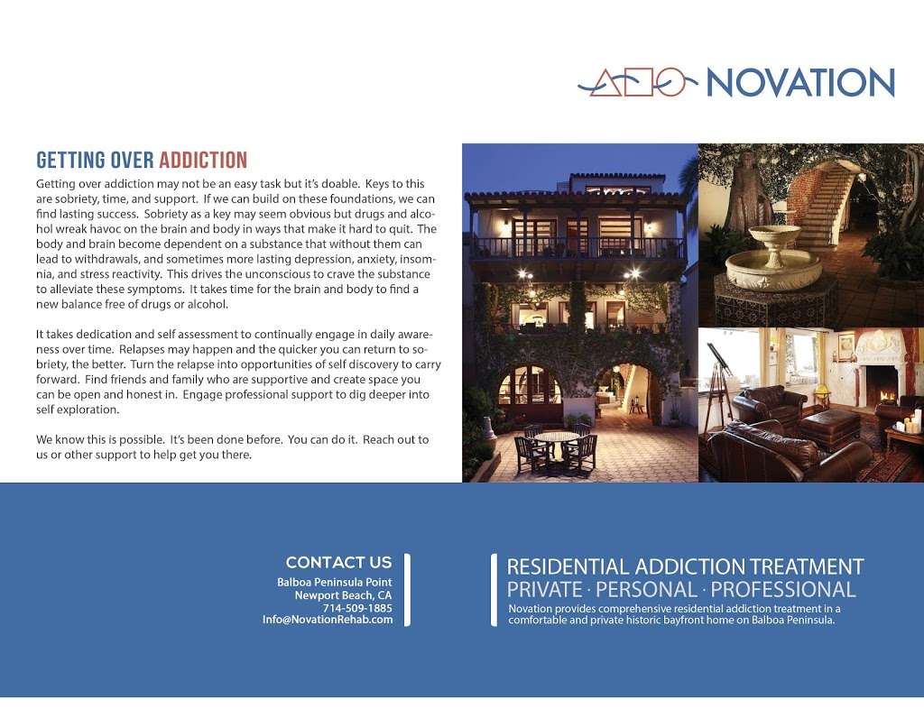 Novation Behavioral Health | 1453, 1707 E Bay Ave, Newport Beach, CA 92661, USA | Phone: (949) 734-9571