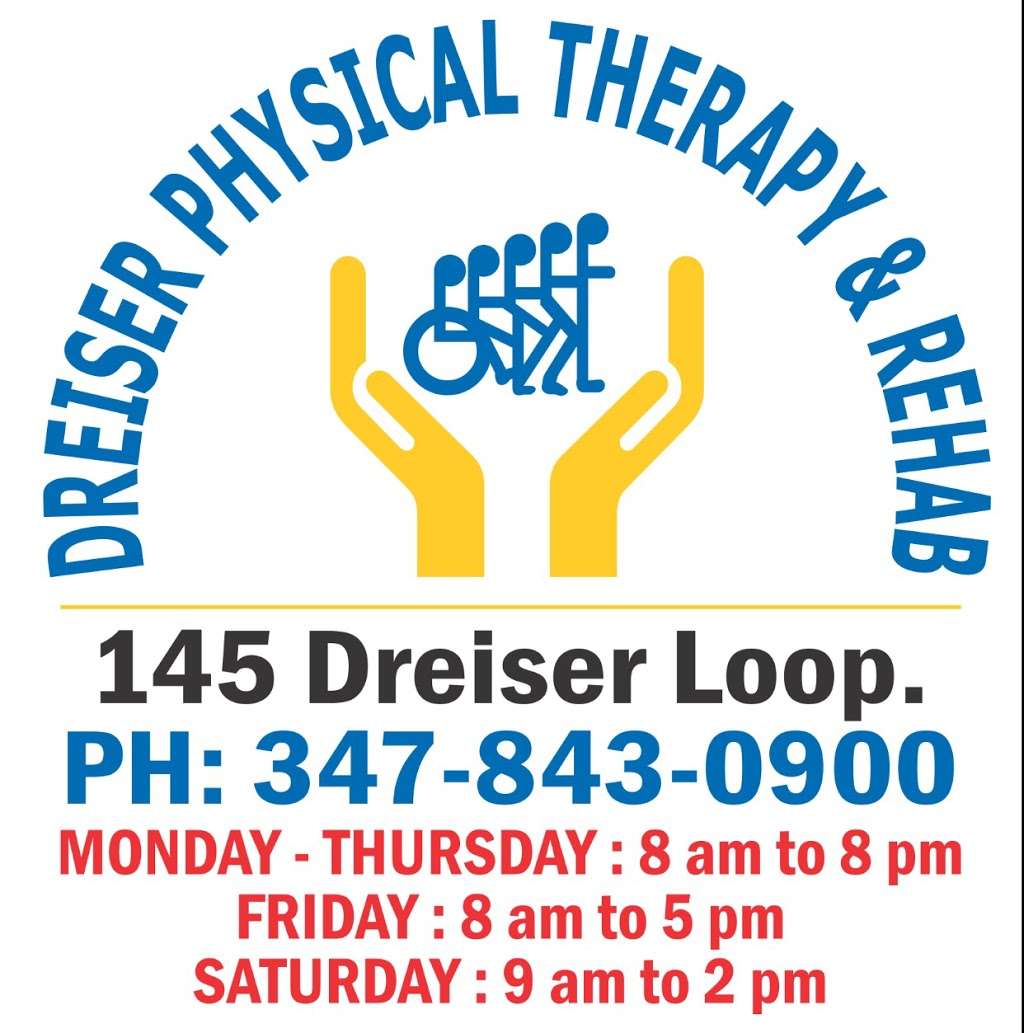 Dreiser Physical Therapy & Rehabilitation PC | 145 Dreiser Loop, Bronx, NY 10475, USA | Phone: (347) 843-0900