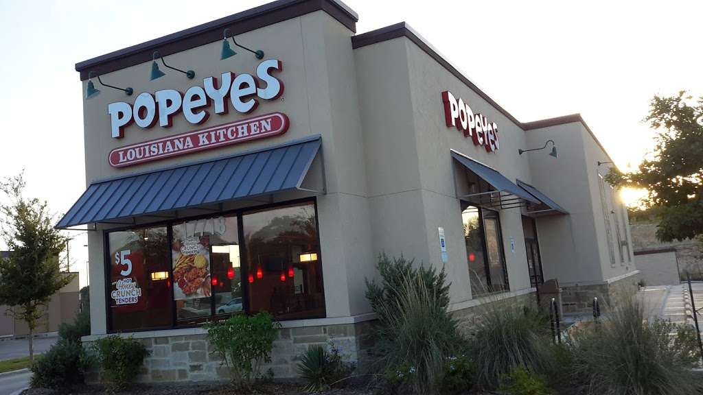 Popeyes Louisiana Kitchen | 17718 Bulverde Rd, San Antonio, TX 78259, USA | Phone: (210) 494-2699