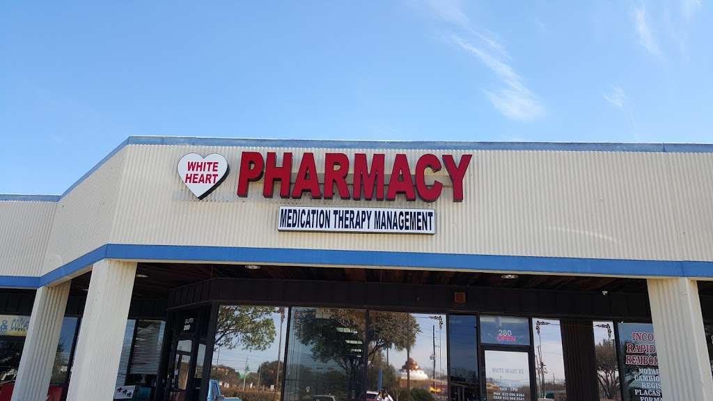 White heart pharmacy | 9720 Jones Rd suite 280, Houston, TX 77065, USA | Phone: (832) 688-8384