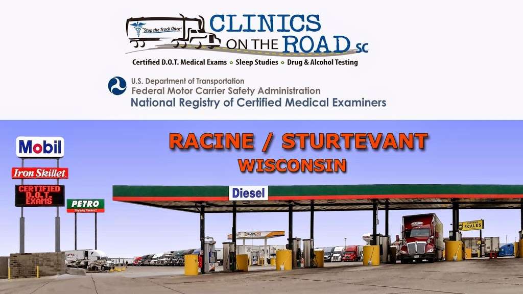 Clinics On The Road | 717 S Sylvania Ave, Sturtevant, WI 53177, USA | Phone: (262) 898-8491