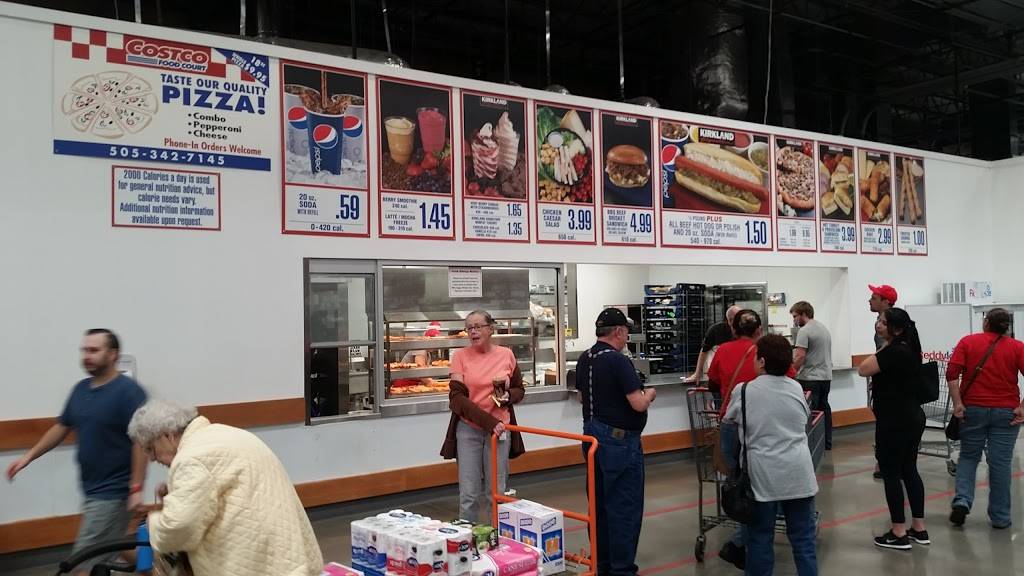 Costco Food Court | Warehouse, 1420 N Renaissance Blvd NE, Albuquerque, NM 87107, USA | Phone: (505) 342-7145