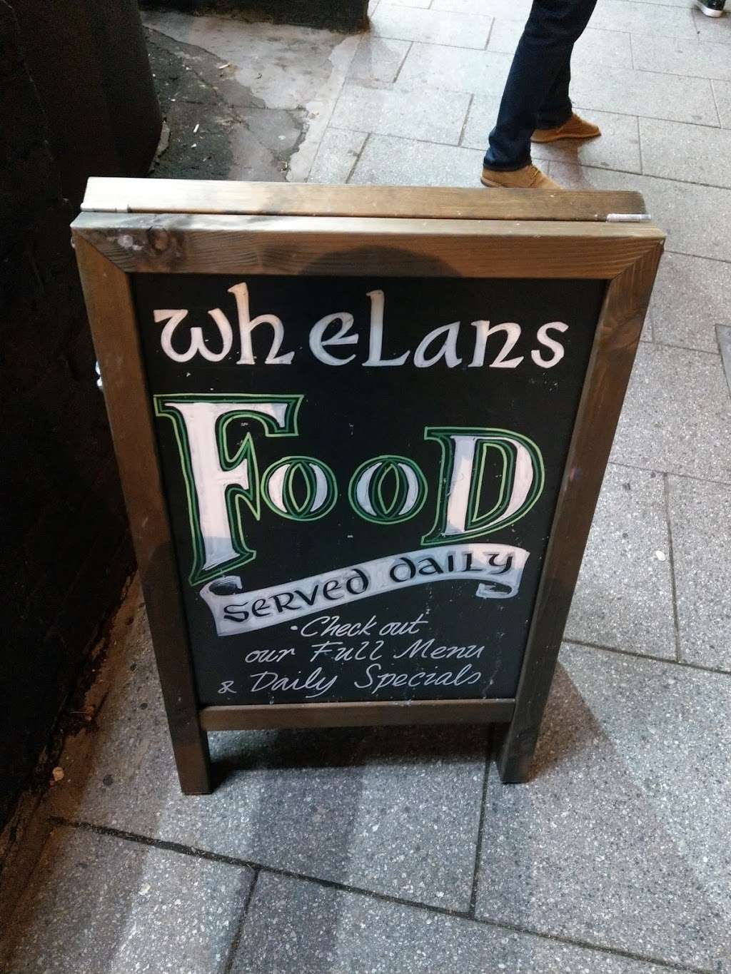 Whelans Croydon | 13-15 Selsdon Rd, South Croydon, Croydon CR2 6PW, UK | Phone: 020 3940 1772