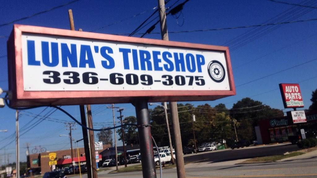 Lunas tire shop | 2807 E M.L.K. Jr Dr, High Point, NC 27260, USA | Phone: (336) 803-4746