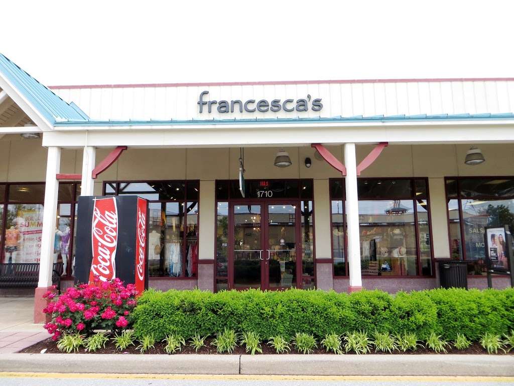 francescas | 36454 Seaside Outlet Dr Suite 1710, Rehoboth Beach, DE 19971, USA | Phone: (302) 227-2862