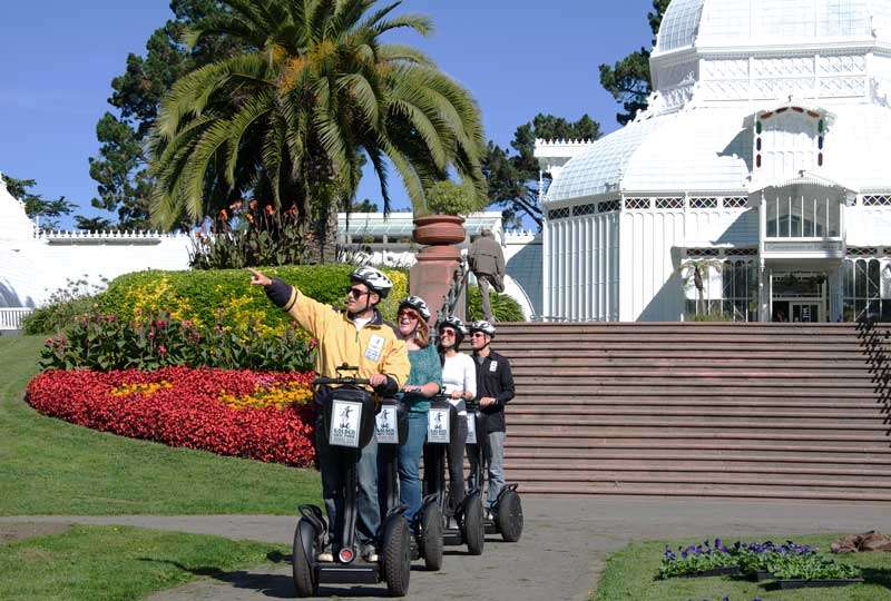 Golden Gate Park Segway & Electric Scooter Tours - Official Oper | 82 Hagiwara Tea Garden Dr, Yellow & Blue Tent behind Temple of Music, San Francisco, CA 94118, USA | Phone: (415) 474-1944