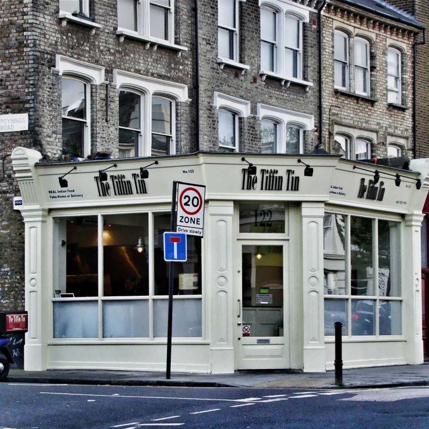 The Tiffin Tin (Tufnell Park) | 122 Junction Rd, London N19 5LB, UK | Phone: 020 7272 7701