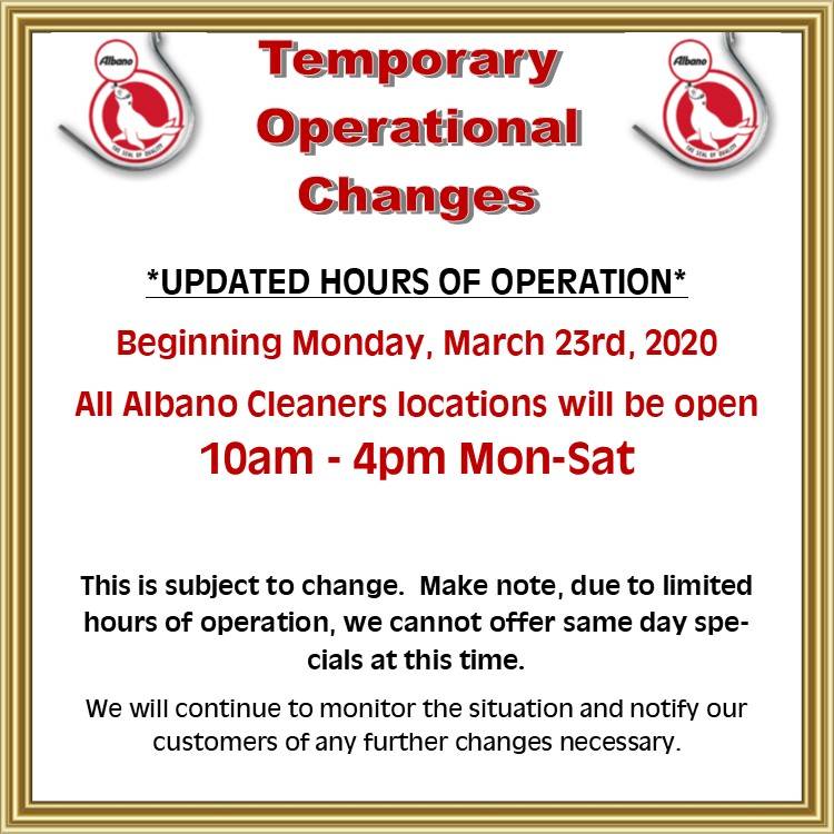 Albano Cleaners | 234 W 22nd St, Norfolk, VA 23517, USA | Phone: (757) 428-3335