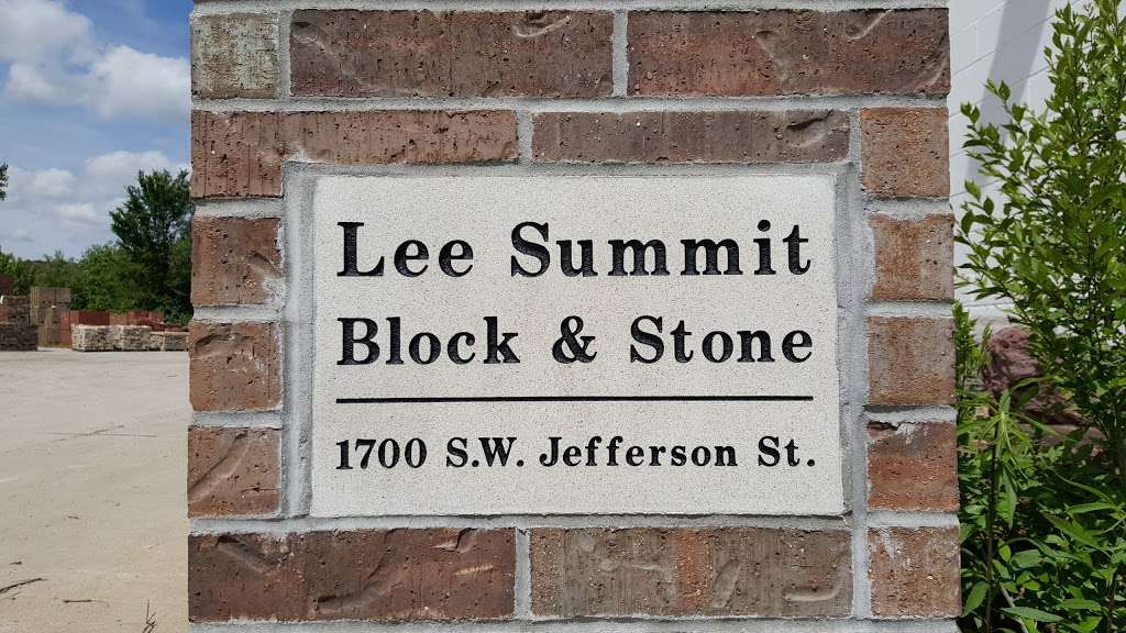 Lees Summit Block & Stone | 1700 SW Jefferson St, Lees Summit, MO 64082, USA | Phone: (816) 524-2525